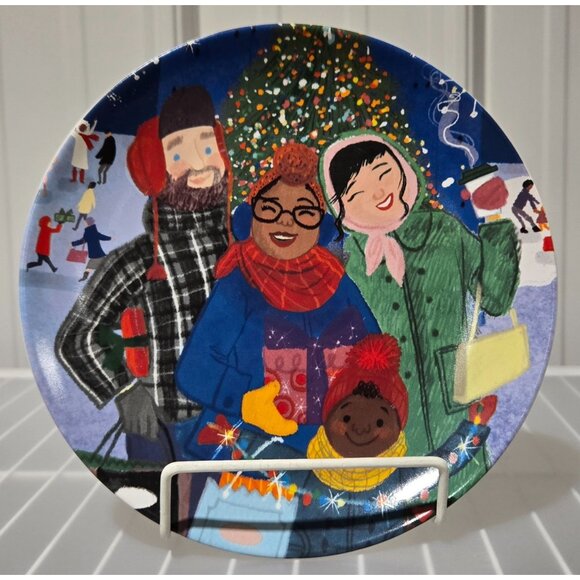 Wondershop Other - Vanessa Brantley Newton Holiday Design 8.5" Appetizer Decorative Stoneware Plate